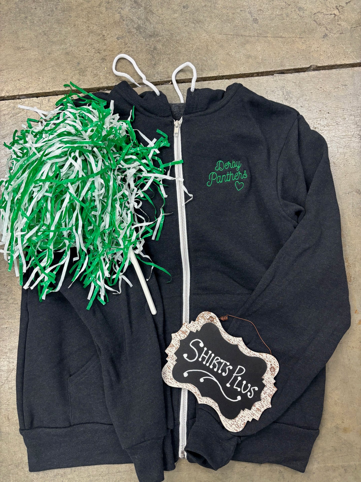 Derby Zip Up Hoodie