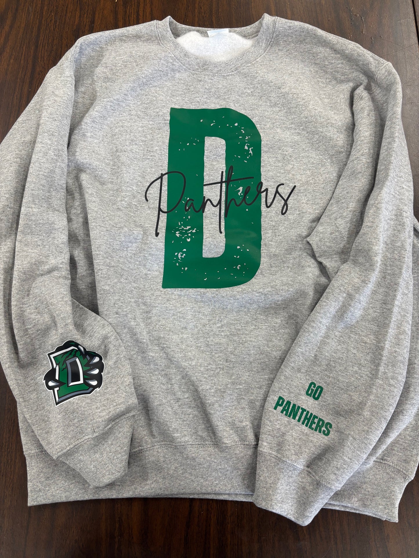 Derby Oversized Print- Crewneck
