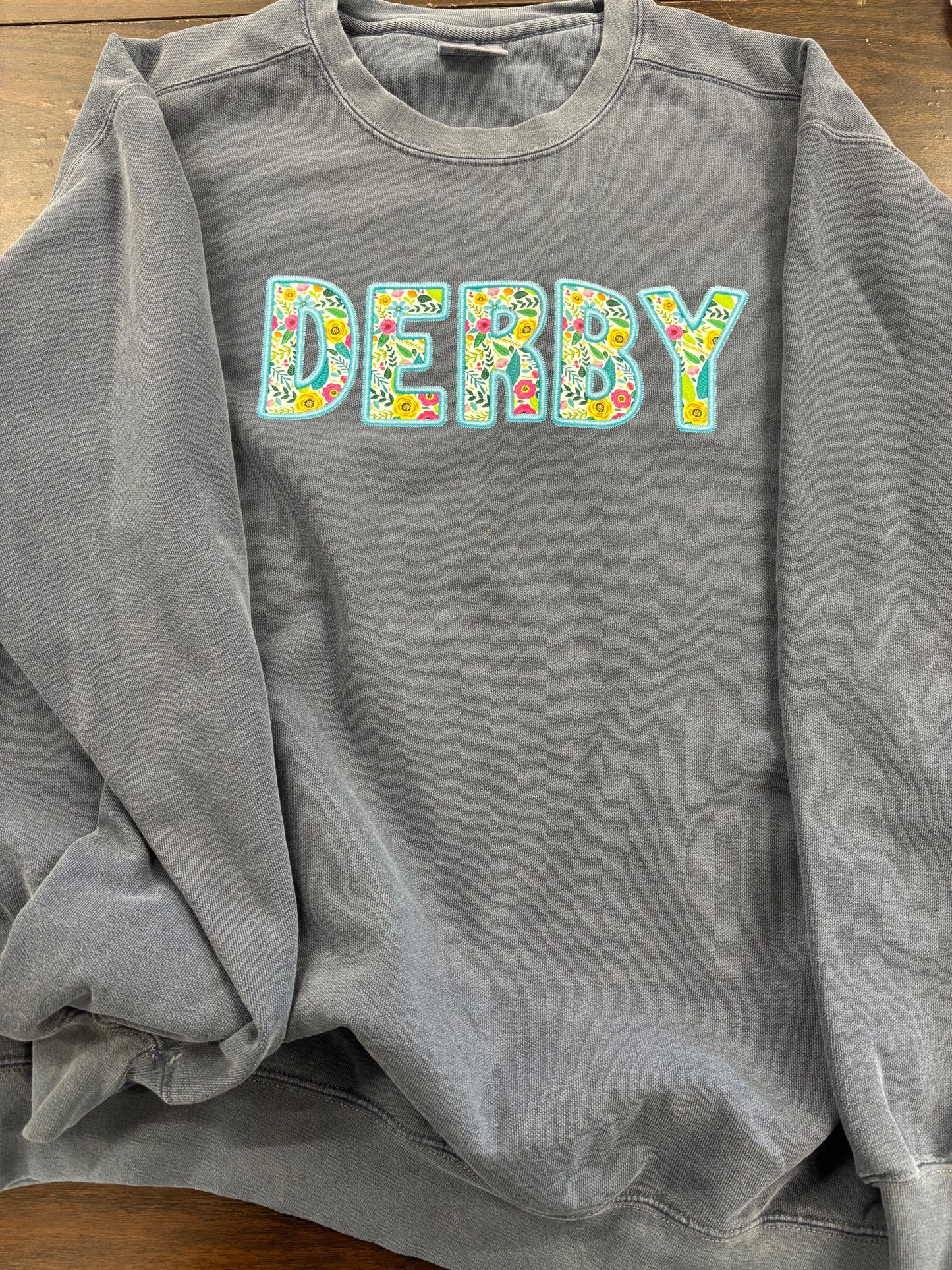 Derby Comfort Colors Crewneck Sweatshirt