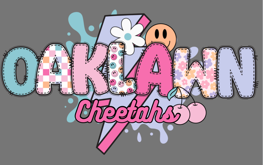 Oaklawn Cheetahs Fun Colors Shirt