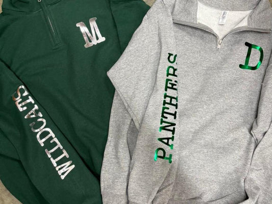 Derby or Mulvane 1/4 Zip