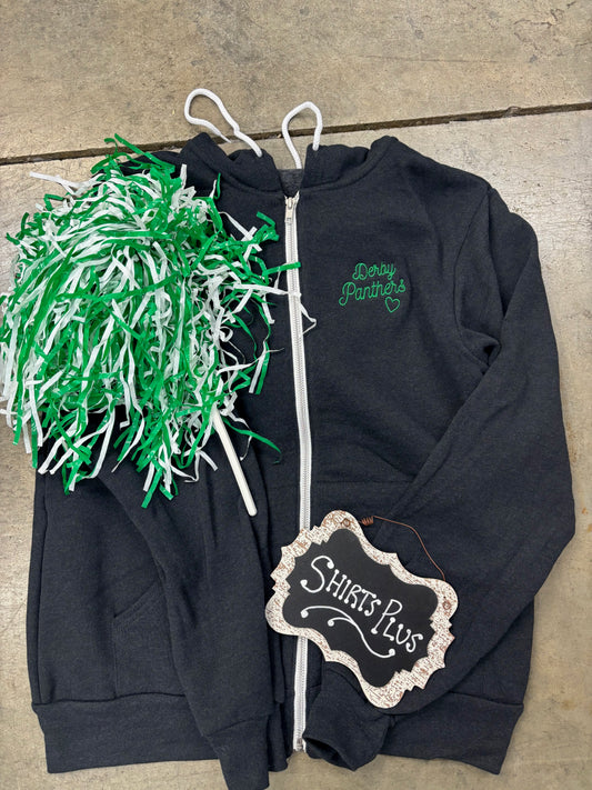 Derby Zip Up Hoodie