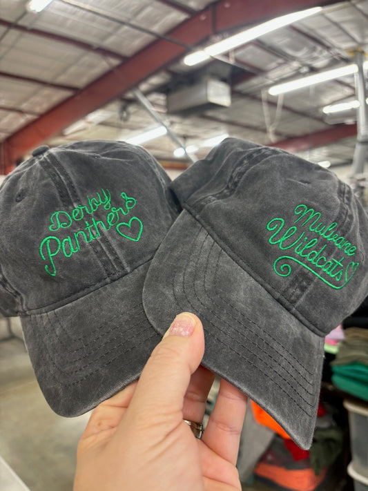Mulvane or Derby Cheetah Hat