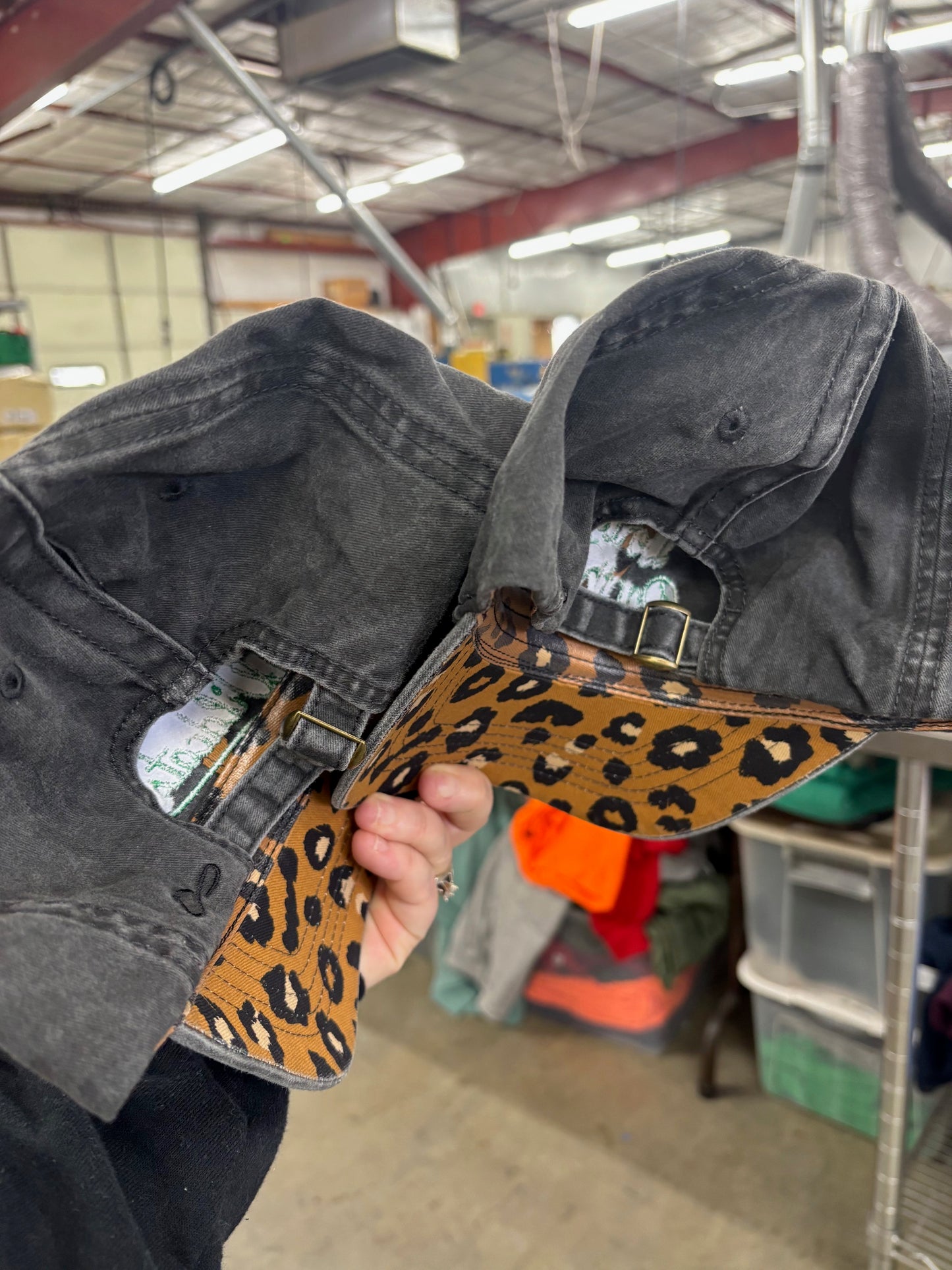 Mulvane or Derby Cheetah Hat