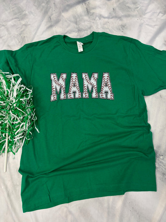 Mama Baseball Tee