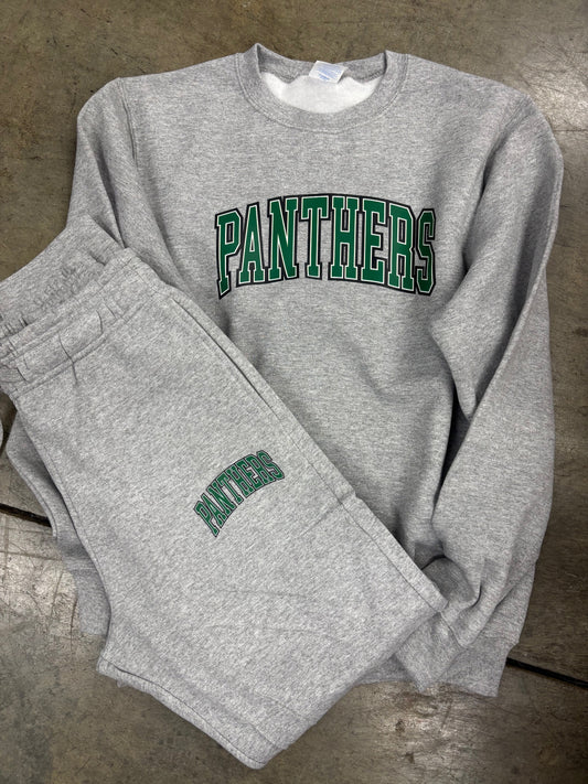 Panthers Crew/Jogger Set