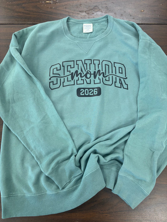 Senior Mom Crewneck Sweatshirt