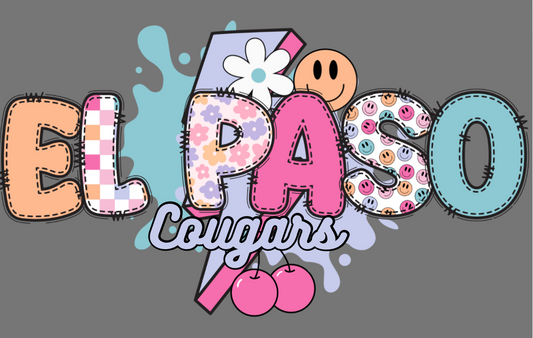 El Paso Cougars School Spirit Shirt