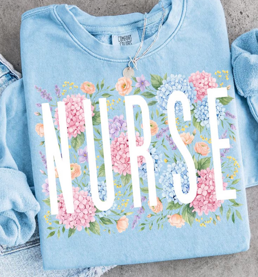 Nurse Floral Tee
