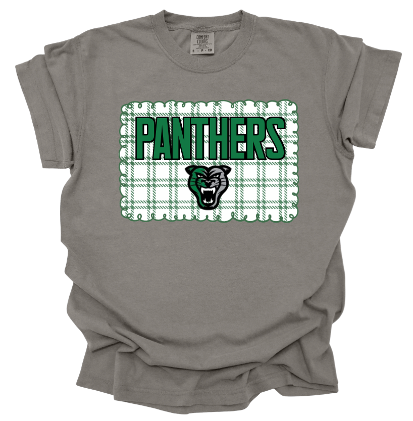 Panthers, Plaid or Dots