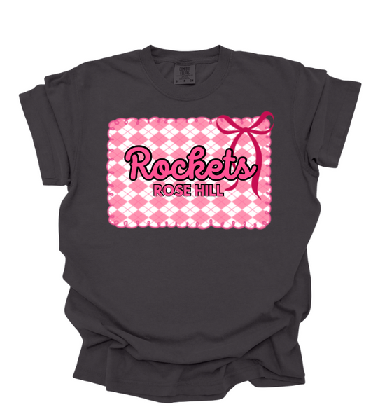 Rockets Pink Argyle