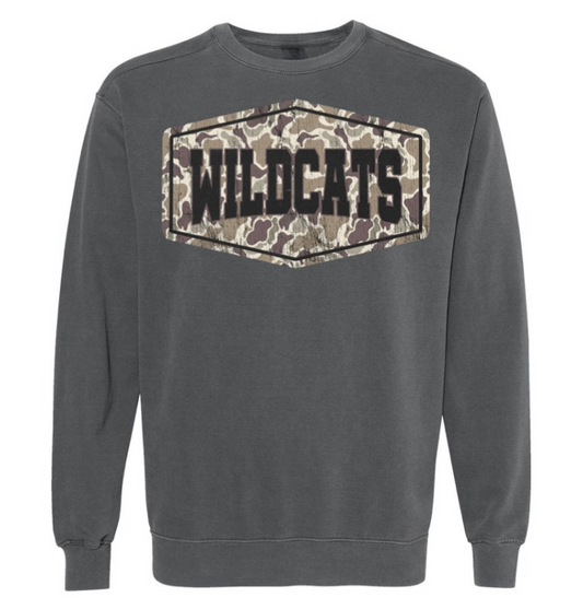 Wildcats, Indians, Bulldogs or Falcons Camo