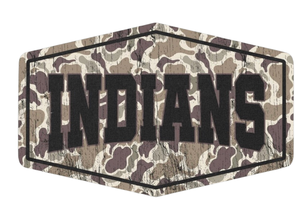 Wildcats, Indians, Bulldogs or Falcons Camo