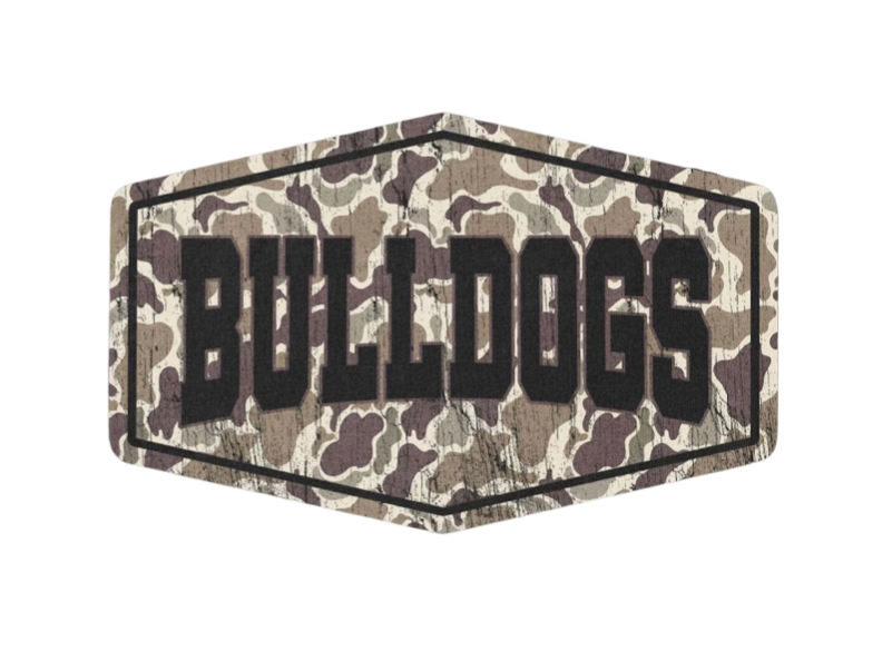 Wildcats, Indians, Bulldogs or Falcons Camo