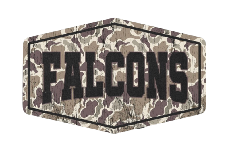 Wildcats, Indians, Bulldogs or Falcons Camo