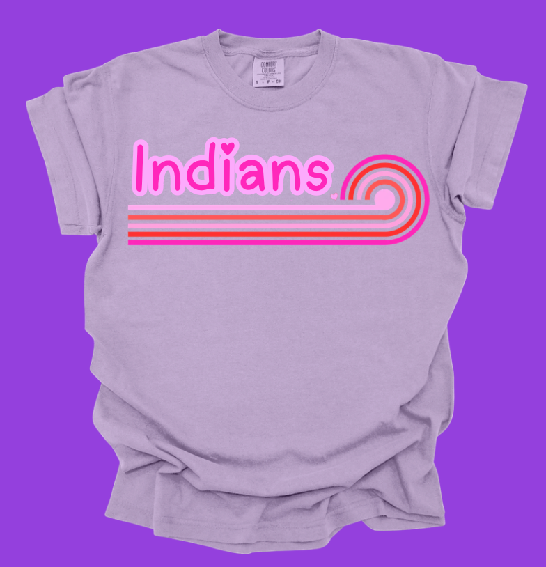 Indians, Retro Pink