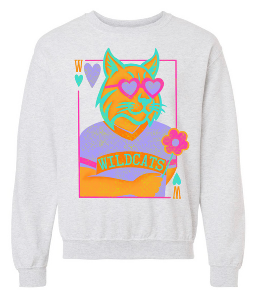 Wildcats Playing Card