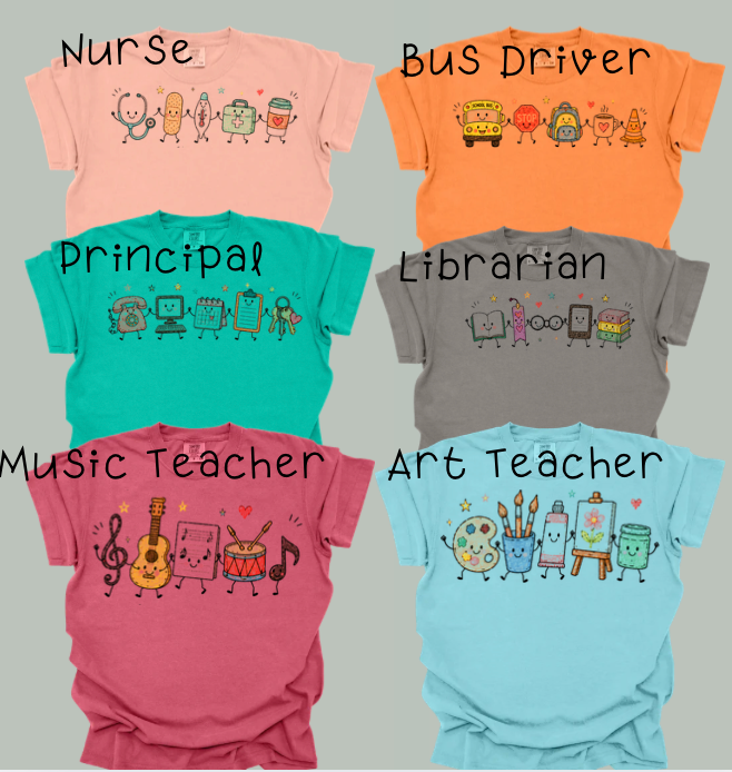 School Doodle Shirt