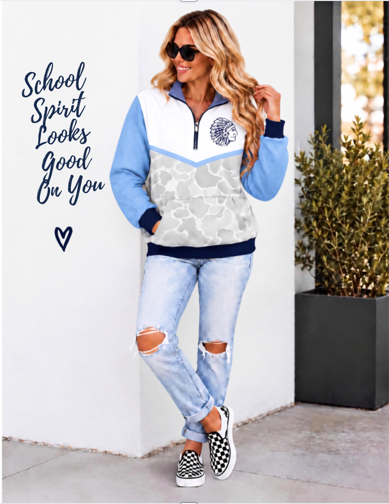 Custom Scuba 1/4 Zip with Pocket